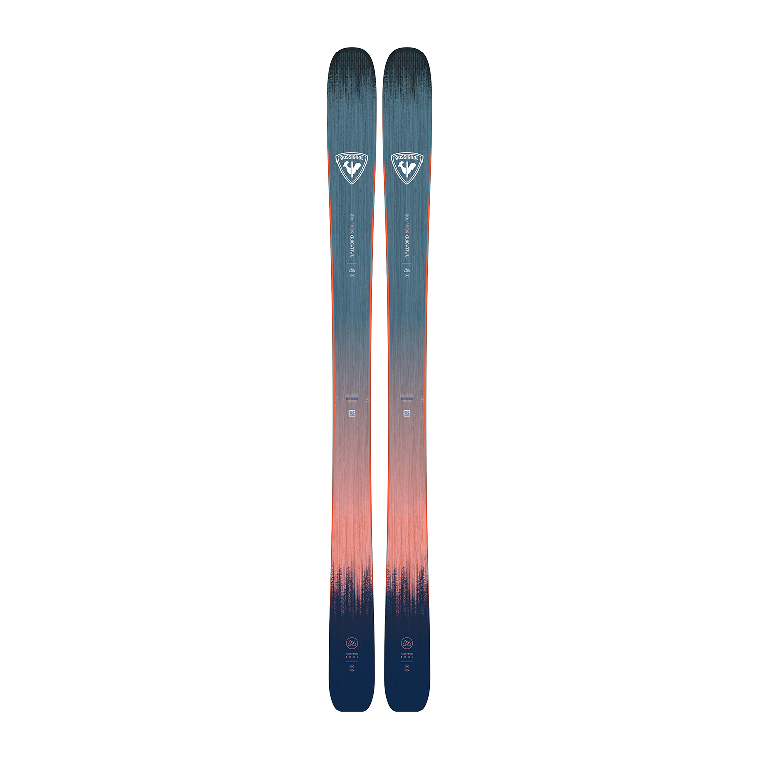Skis on the Run rents Rossignol Rallybird 102 skis in Park City and Deer Valley.