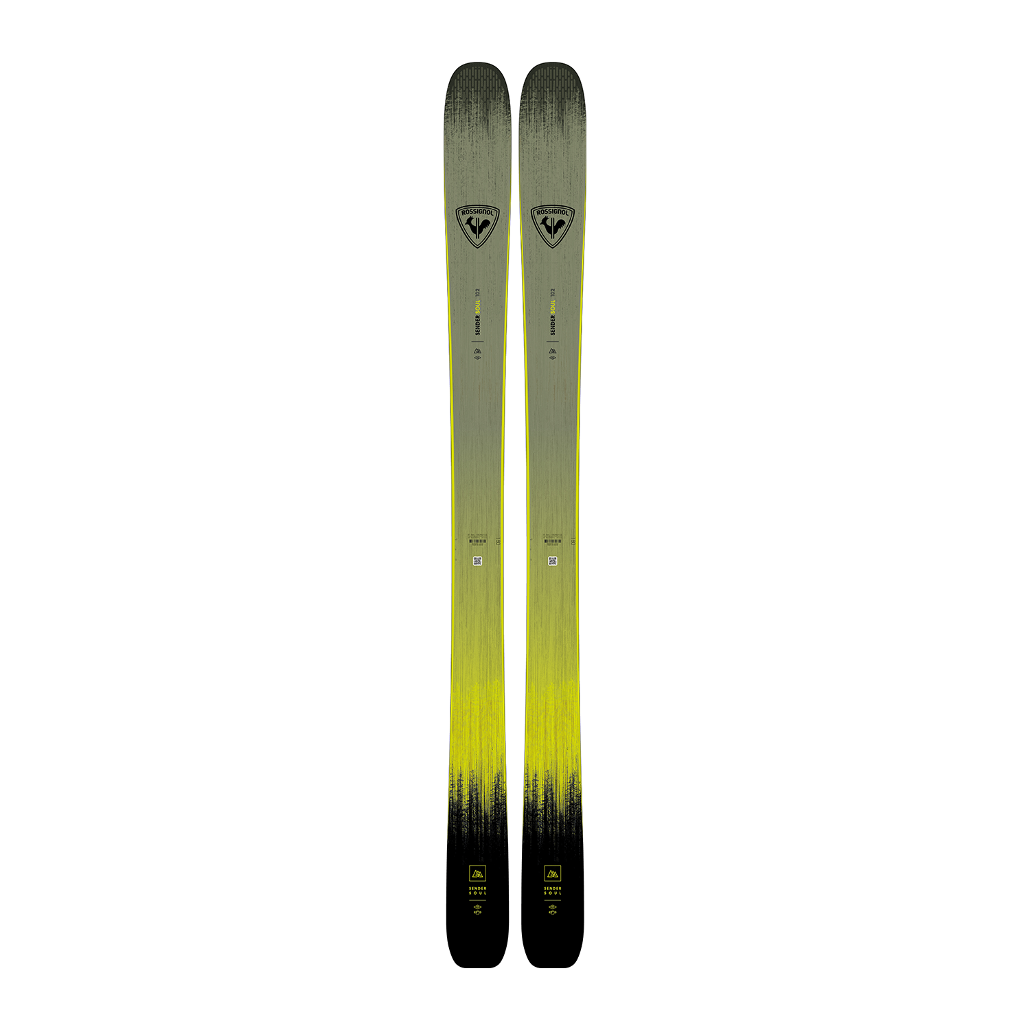 Skis on the Run rents Rossignol Sender Soul 102 skis in Park City and Deer Valley.