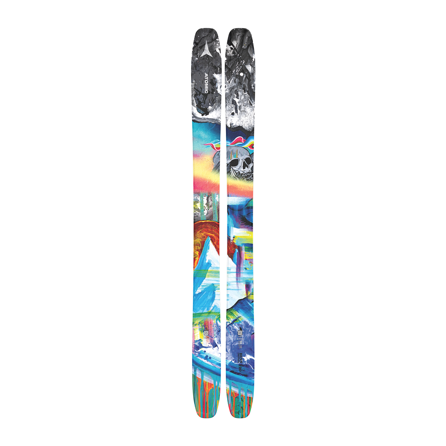 Skis on the Run rents Atomic Bent Chetler 120 skis in Park City and Deer Valley.