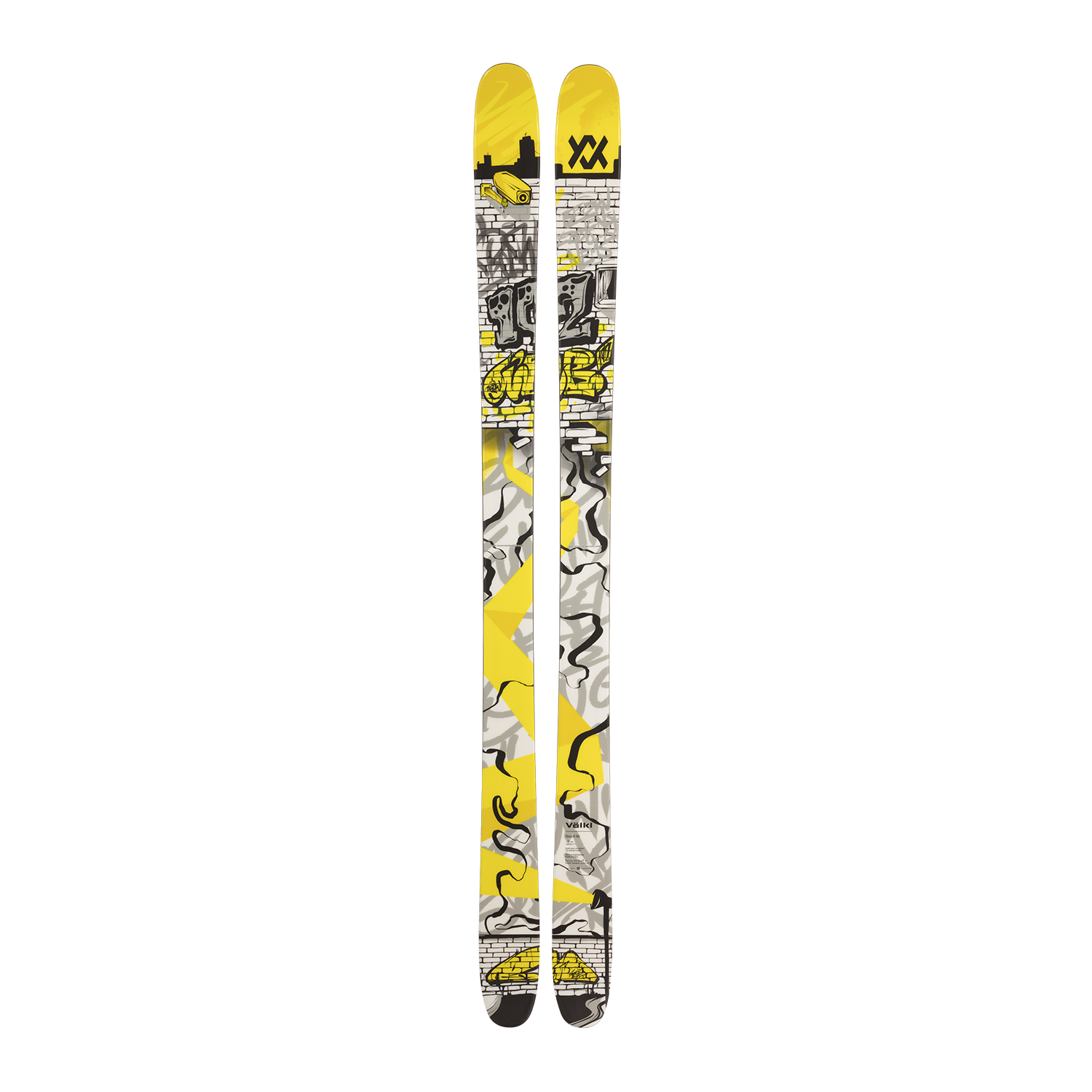 Skis on the Run rents Volkl Revolt 96 skis in Park City and Deer Valley.