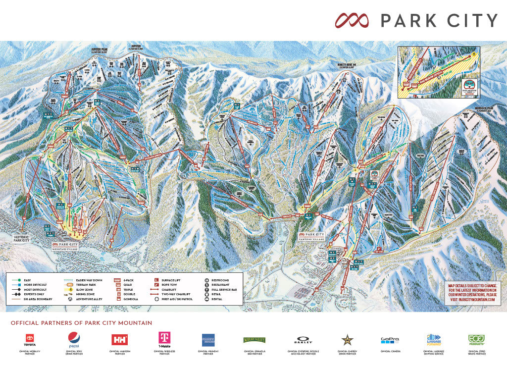 Park City Mountain Resort Map