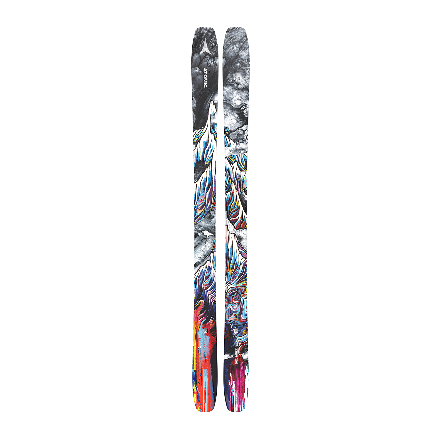 Skis on the Run rents Atomic Bent Chetler 100 skis in Park City and Deer Valley.