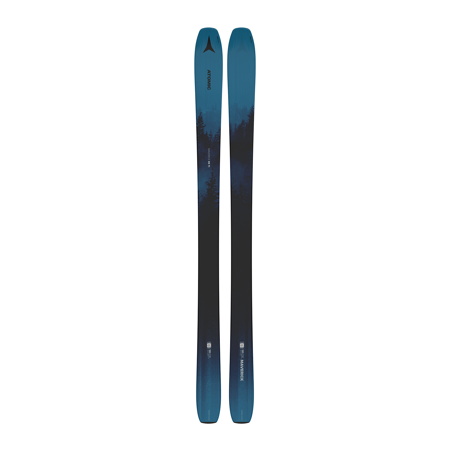 Skis on the Run rents Atomic Maverick 95 skis in Park City and Deer Valley.