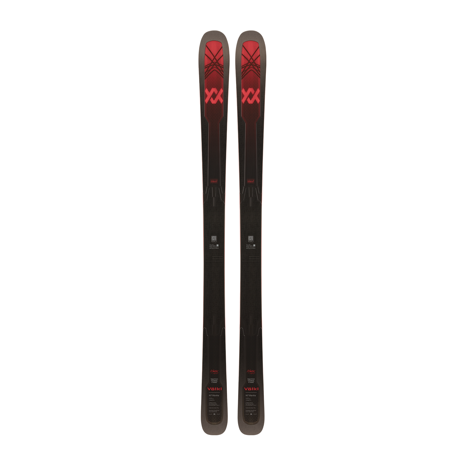 Skis on the Run rents Volkl M7 skis in Park City and Deer Valley.